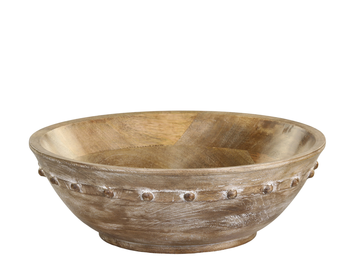 Wooden salad bowl