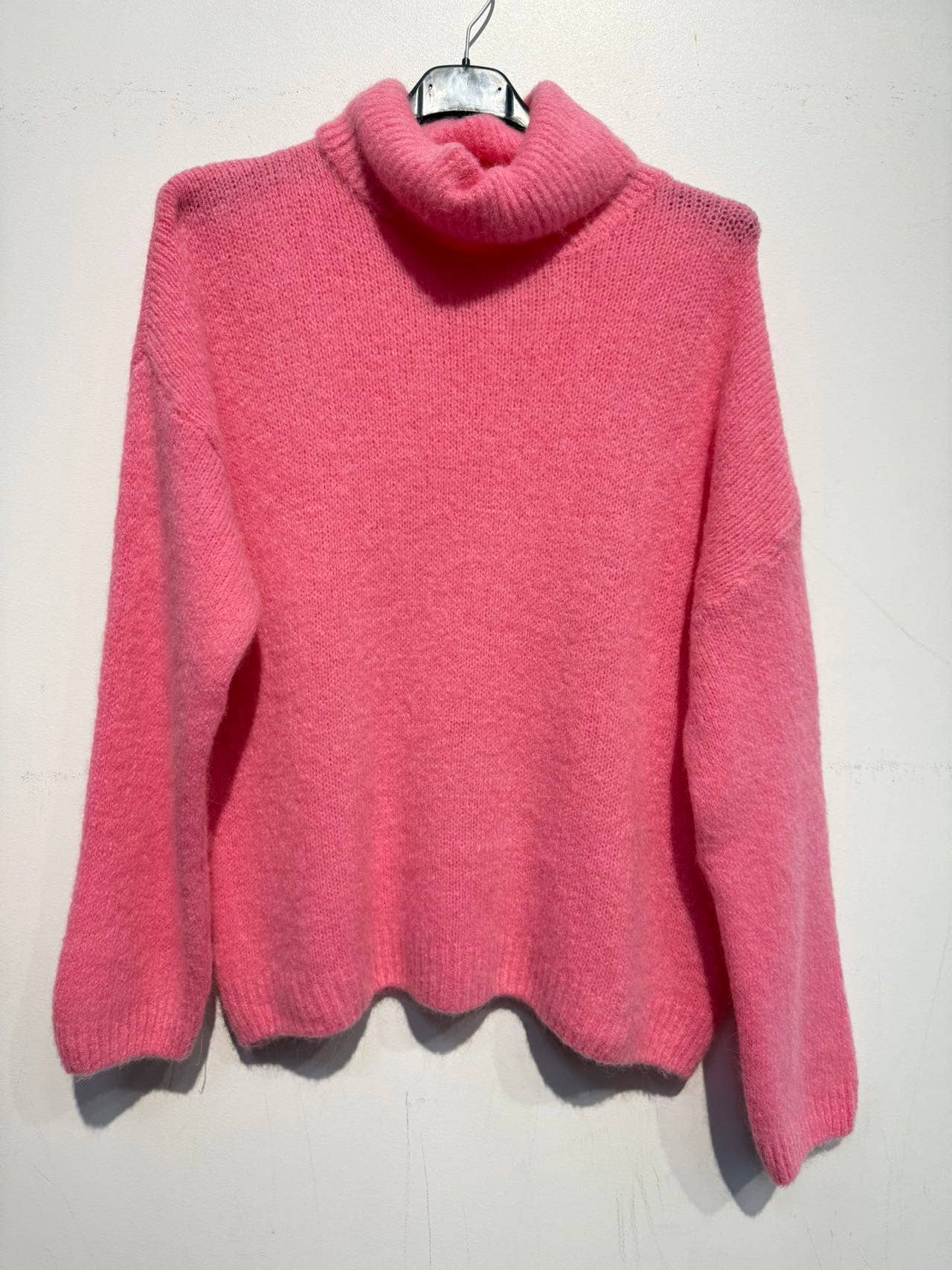 7424 alpaca and wool sweater: Camel