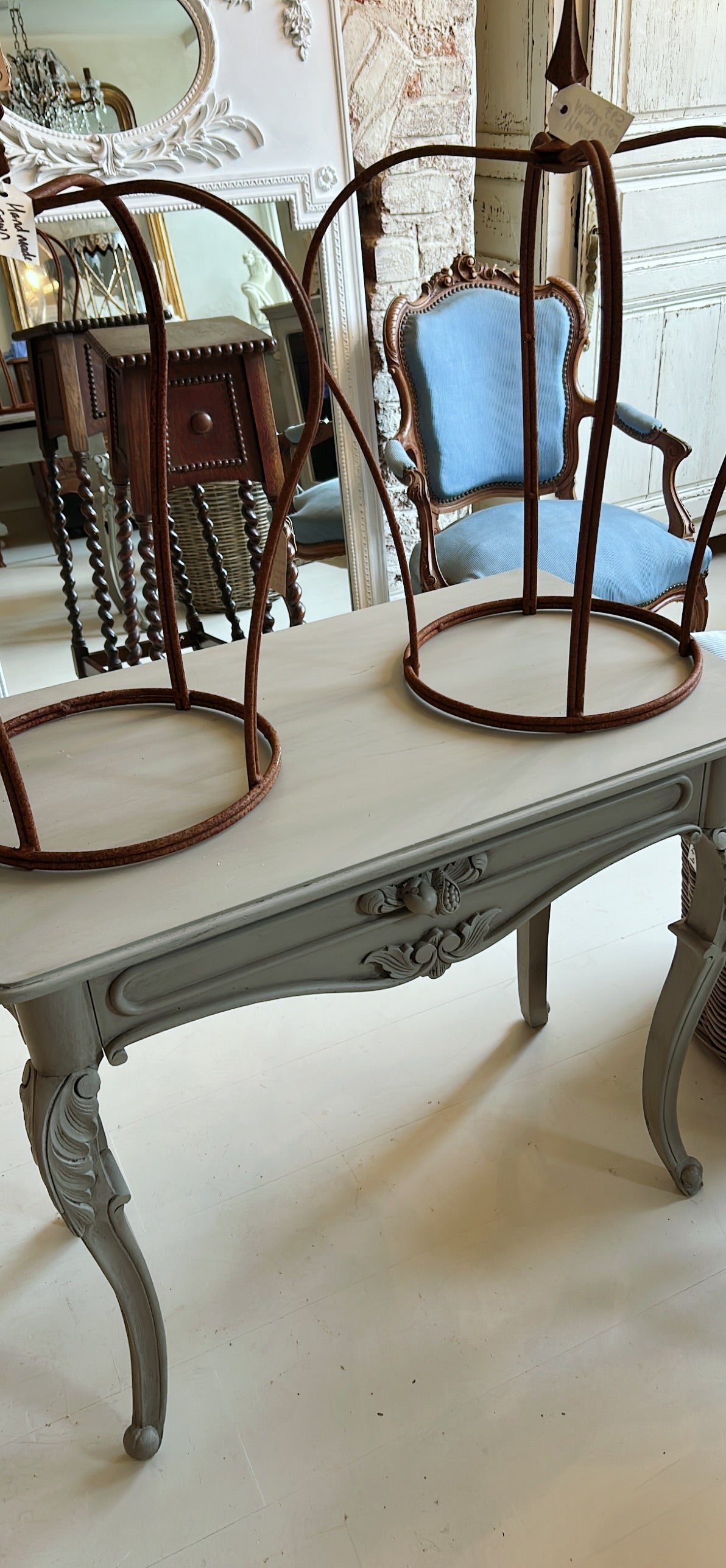 Painted console