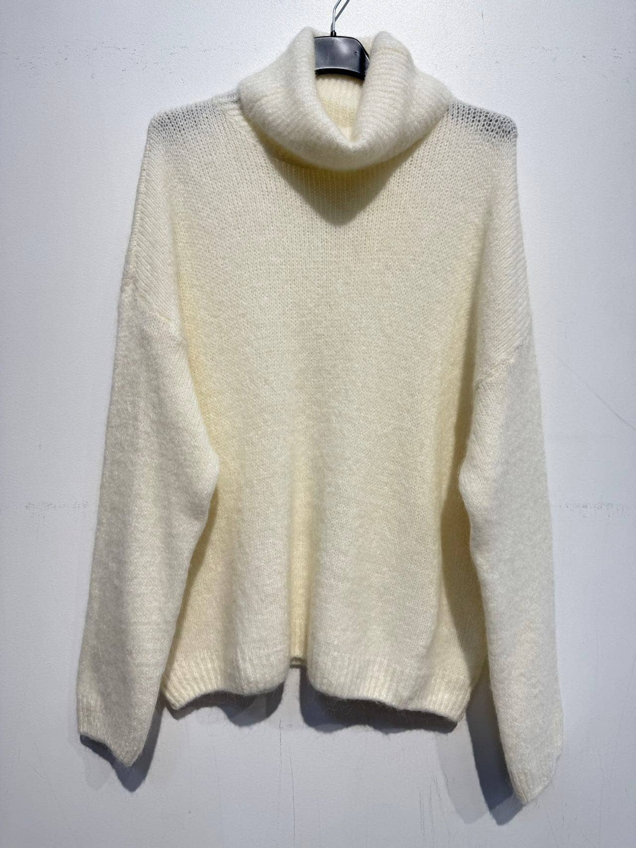7424 alpaca and wool sweater: Camel