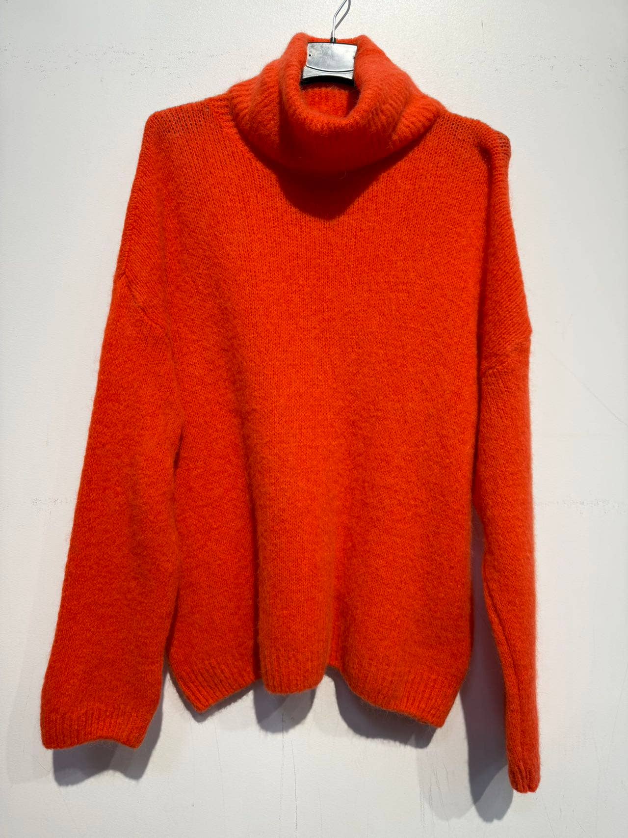 7424 alpaca and wool sweater: Camel