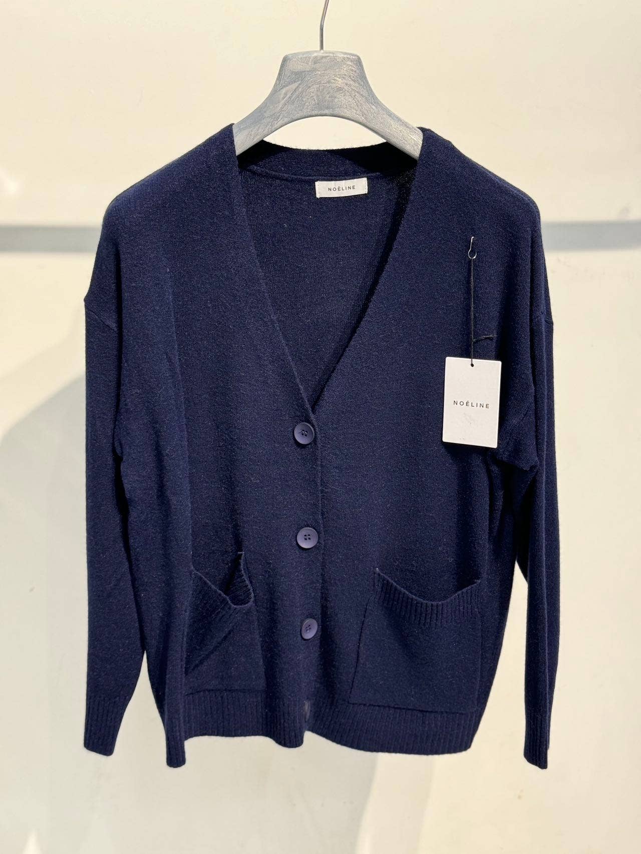 Knitted cardigan 25217: Camel