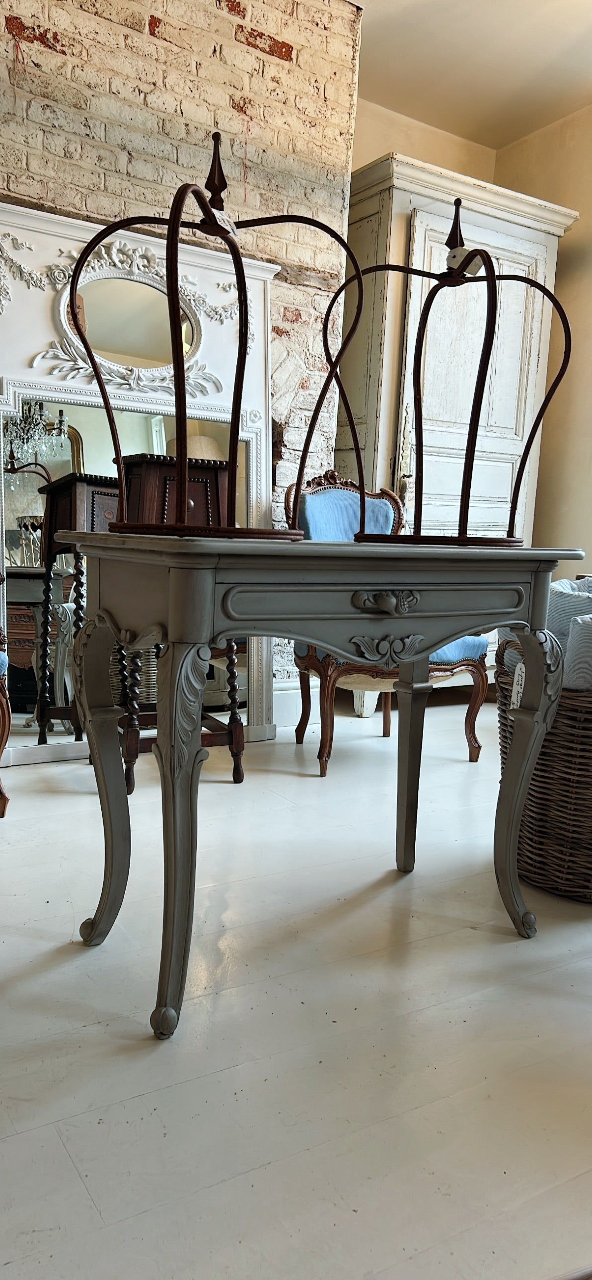 Painted console