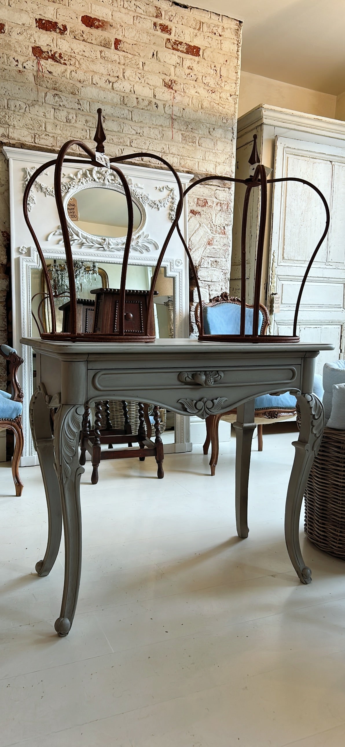 Painted console