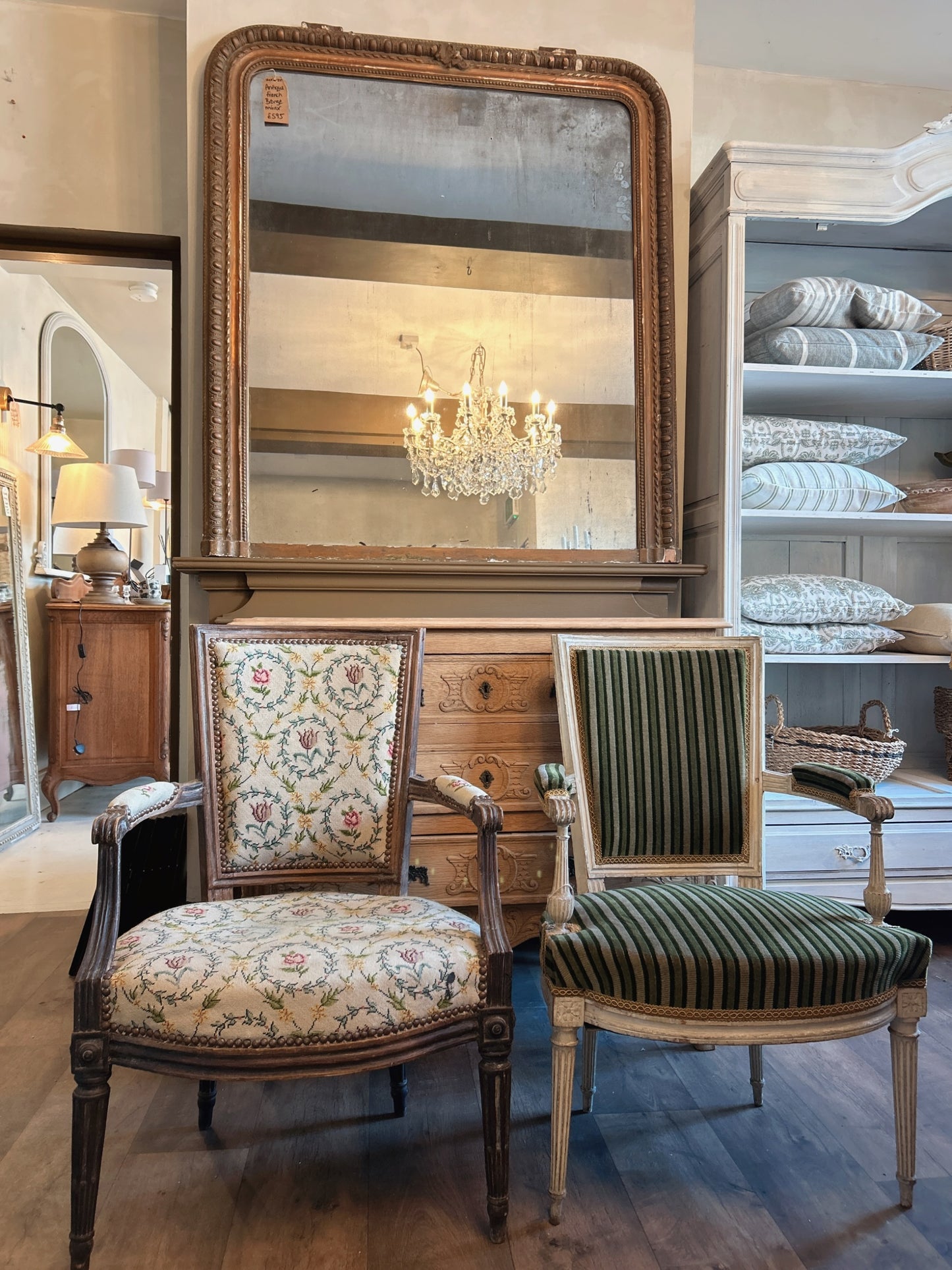 Antique French armchair