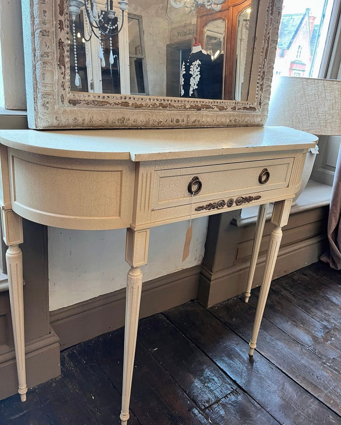 French vintage console table