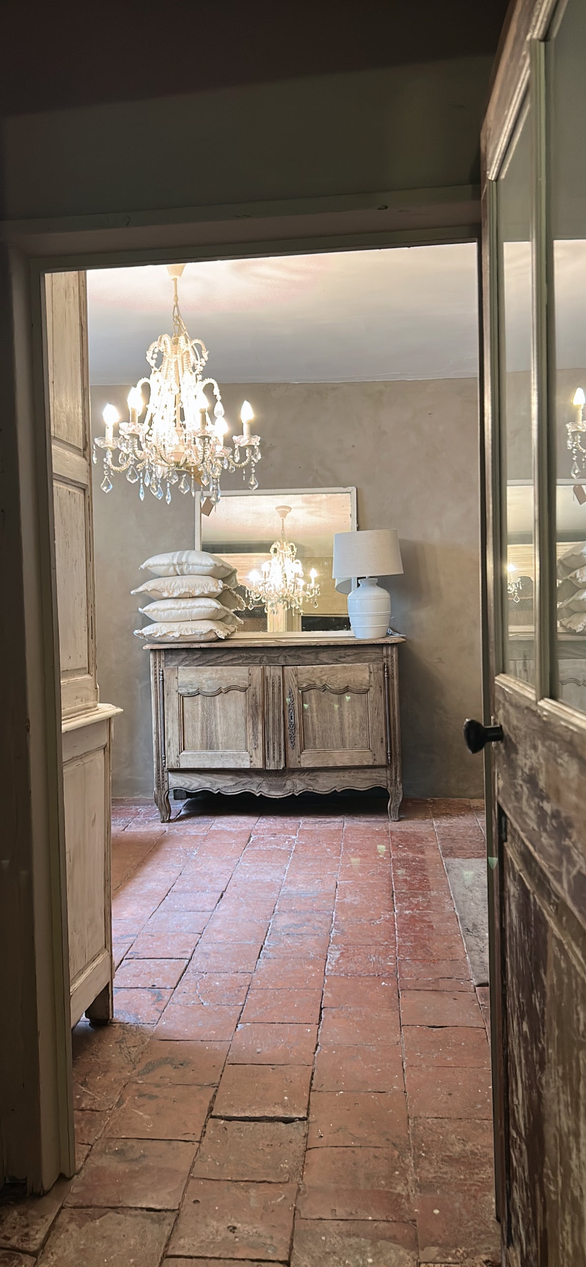 French 19c antique sideboard
