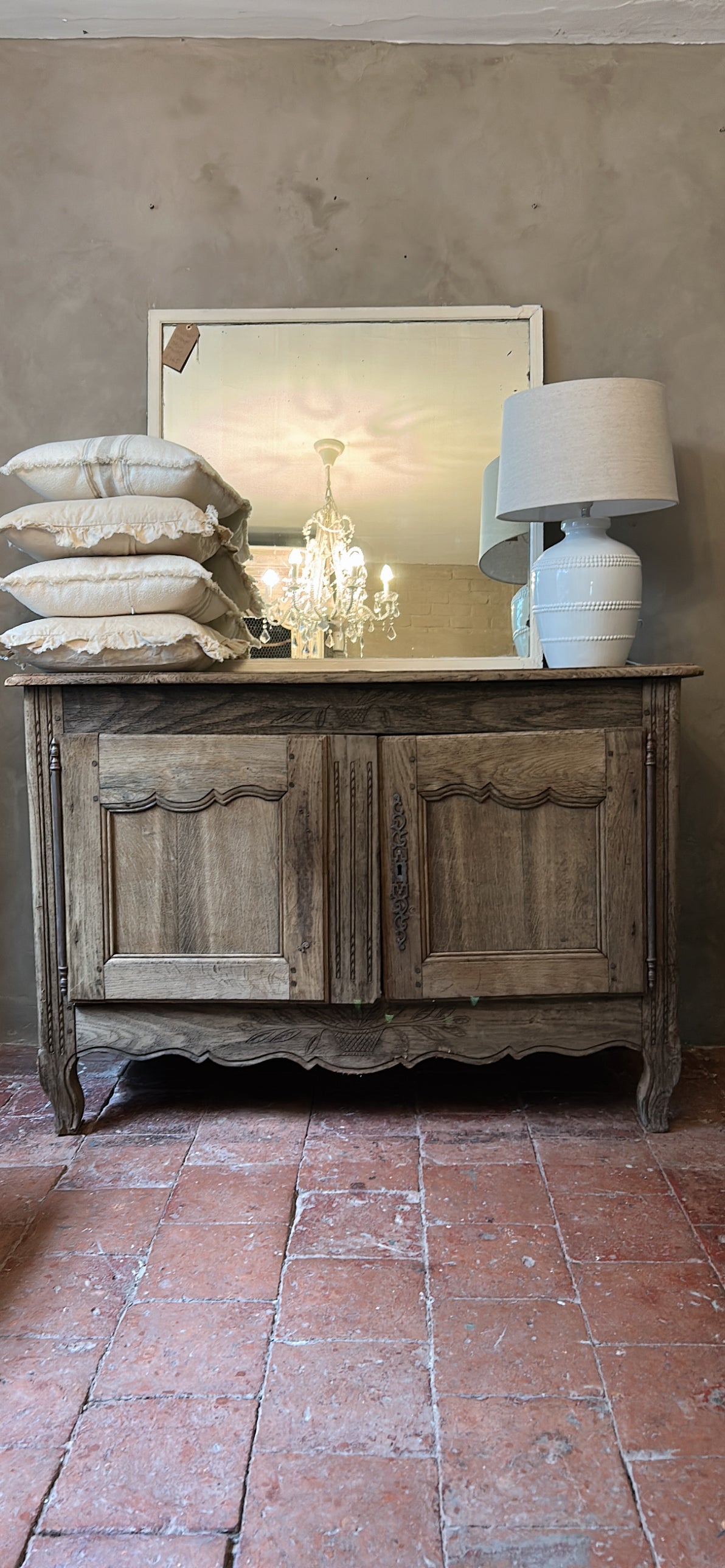 French 19c antique sideboard