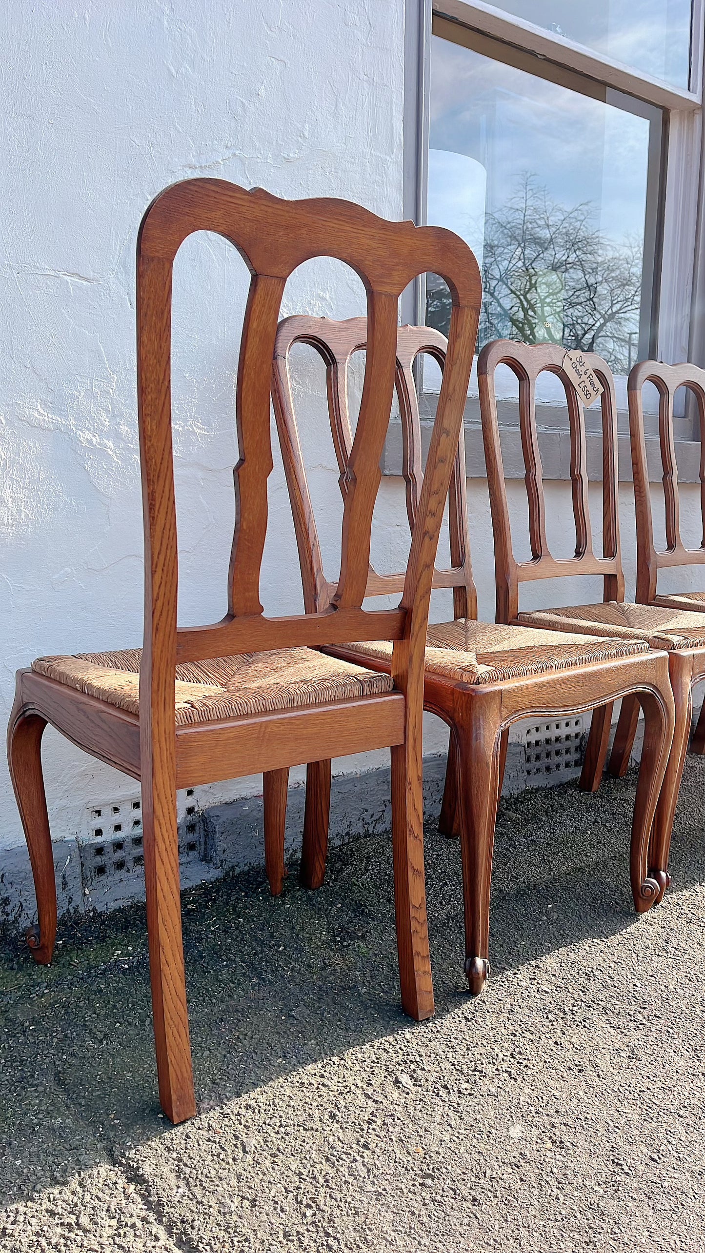 Set of 6 french chairs