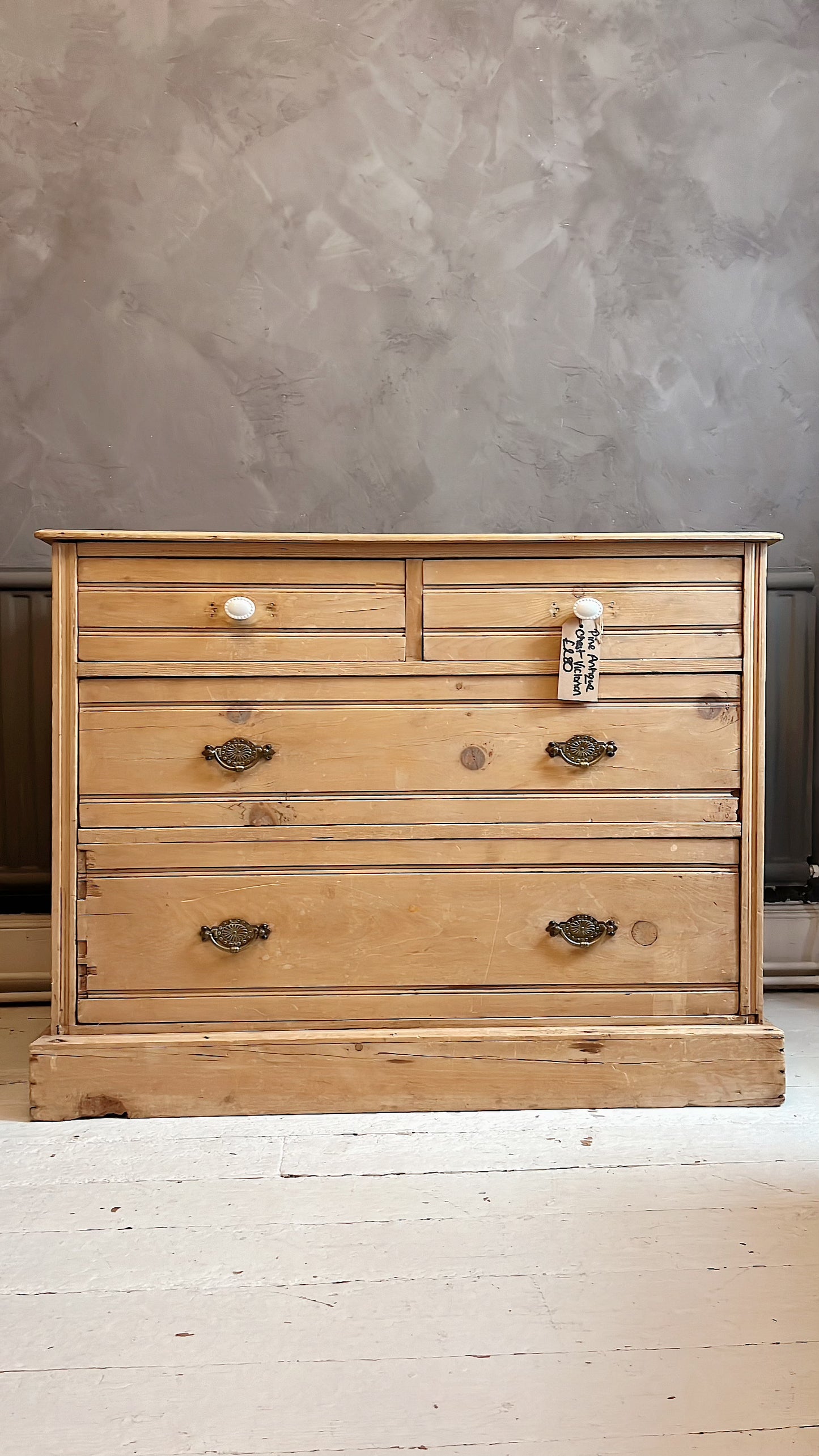 Victoria pine chest of drawers
