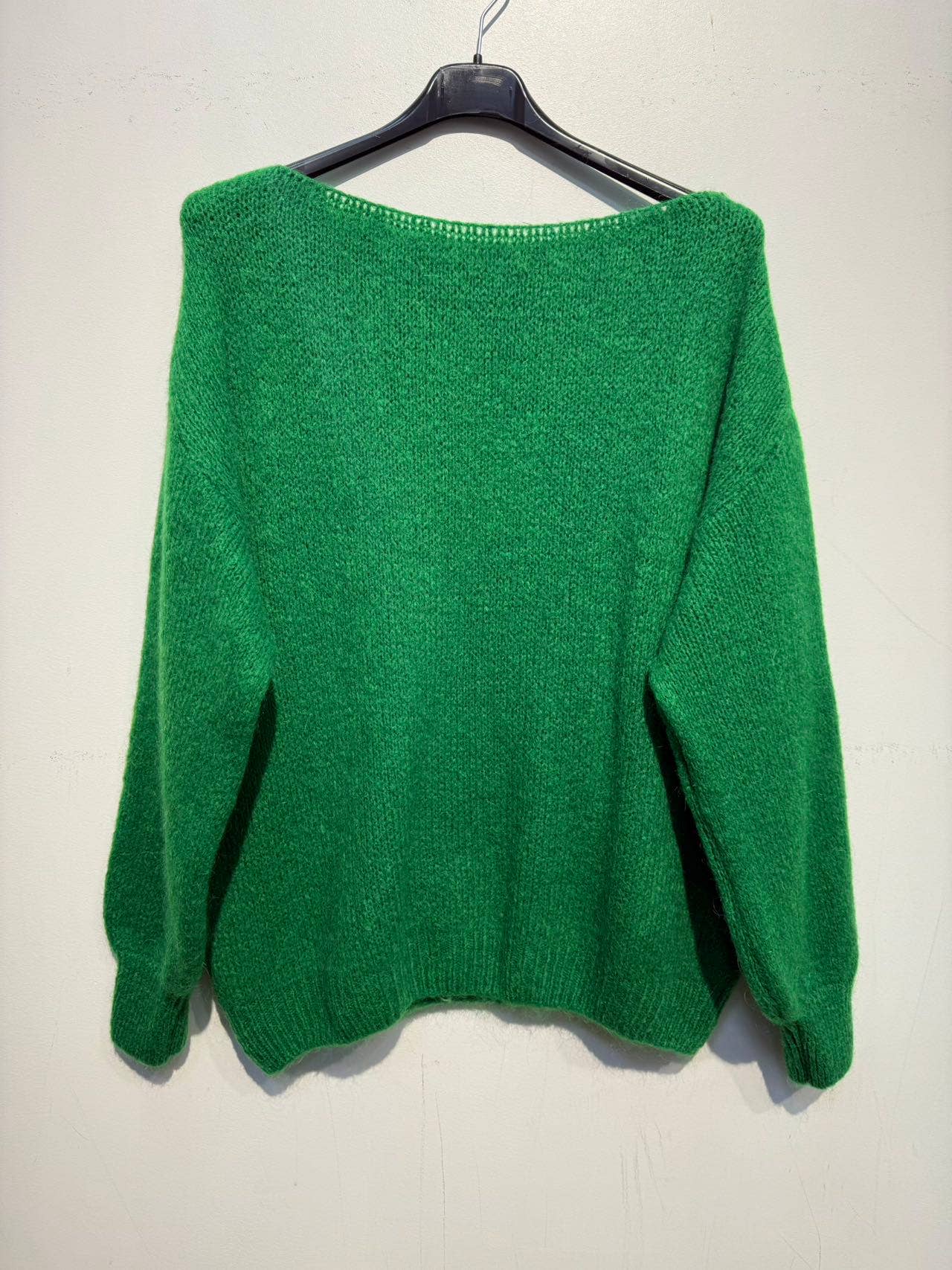 Kid mohair and wool sweater 5102: Taupe