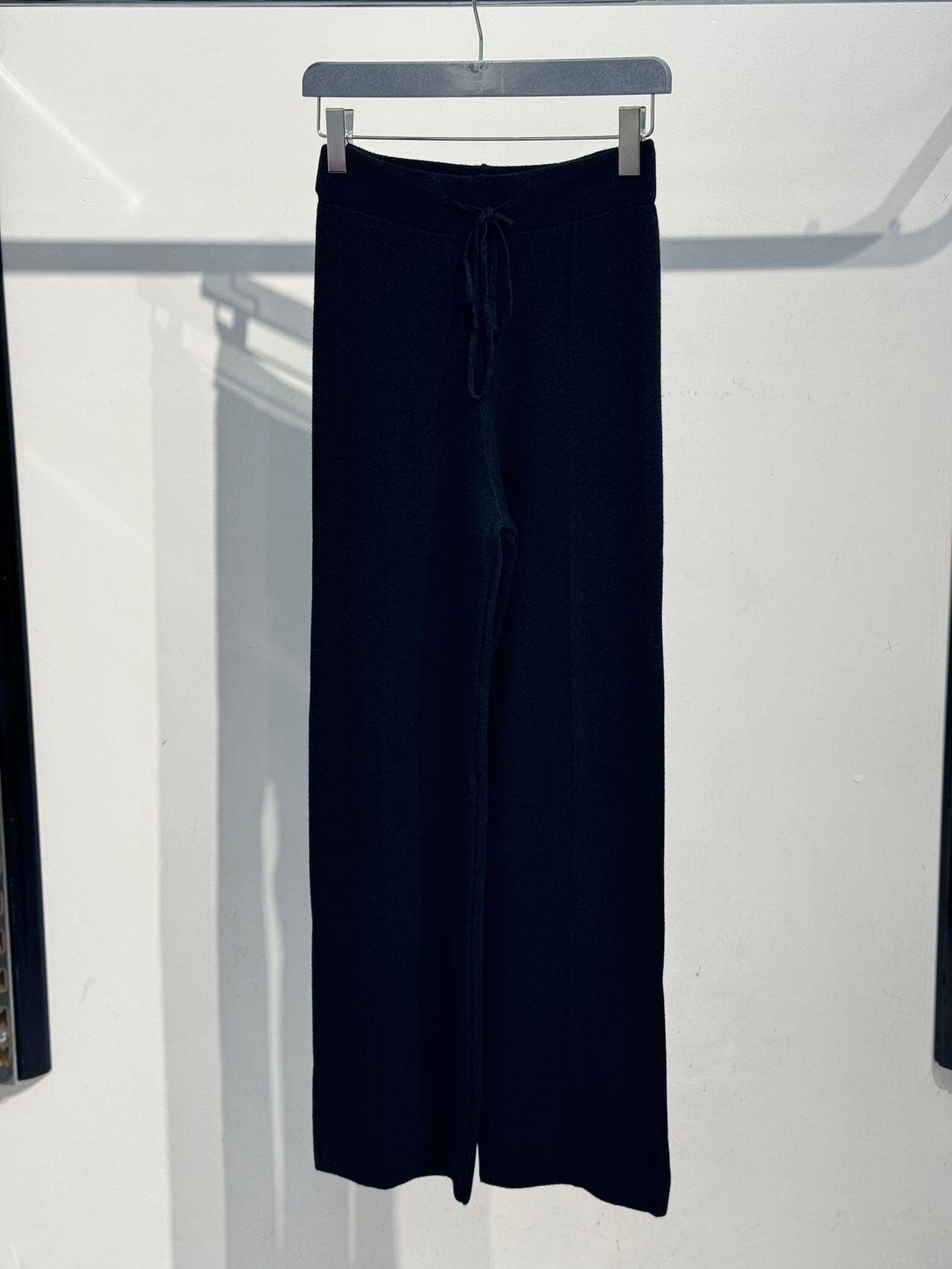 Straight knit pants 25601: Taupe