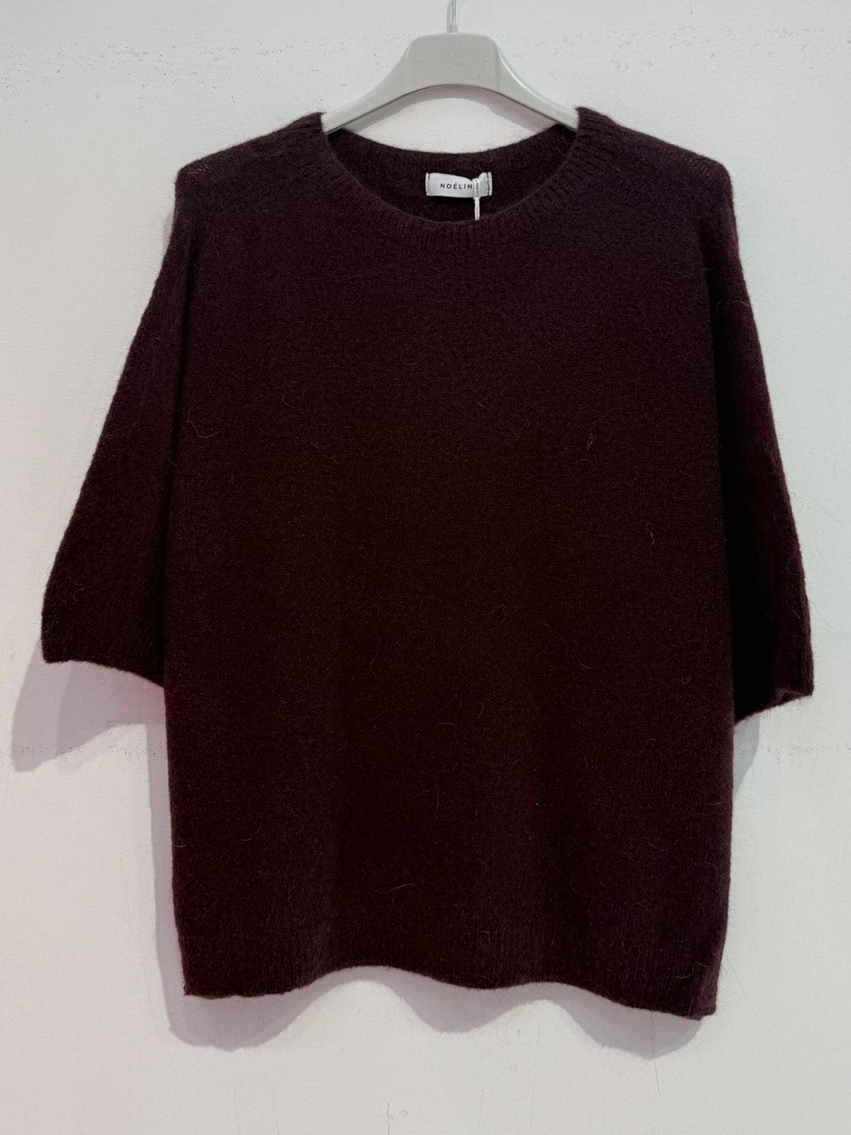 Superfine alpaca sweater 8010: Beige