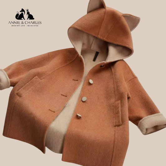 Annie & Charles® Wool Coat FOX: 2-3 Y