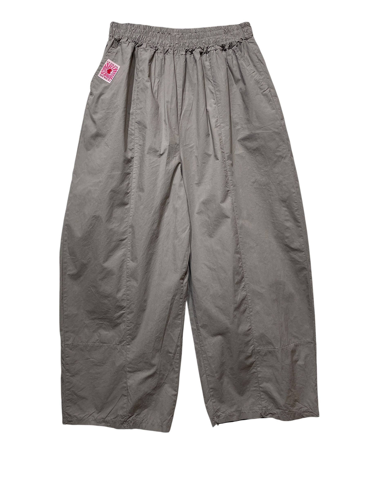 39472 PERCAL COTTON TROUSERS WITH POCKETS: Bordeaux
