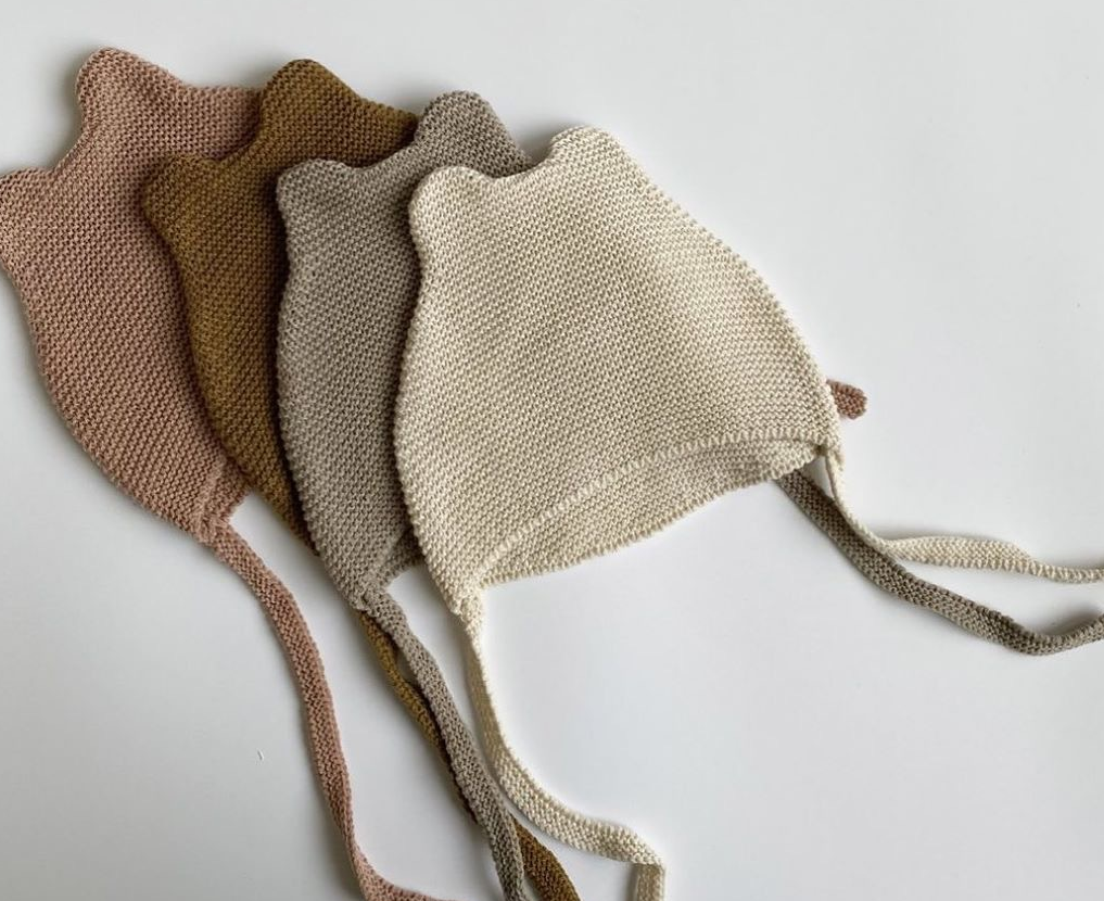 Annie & Charles® baby hat: Khaki