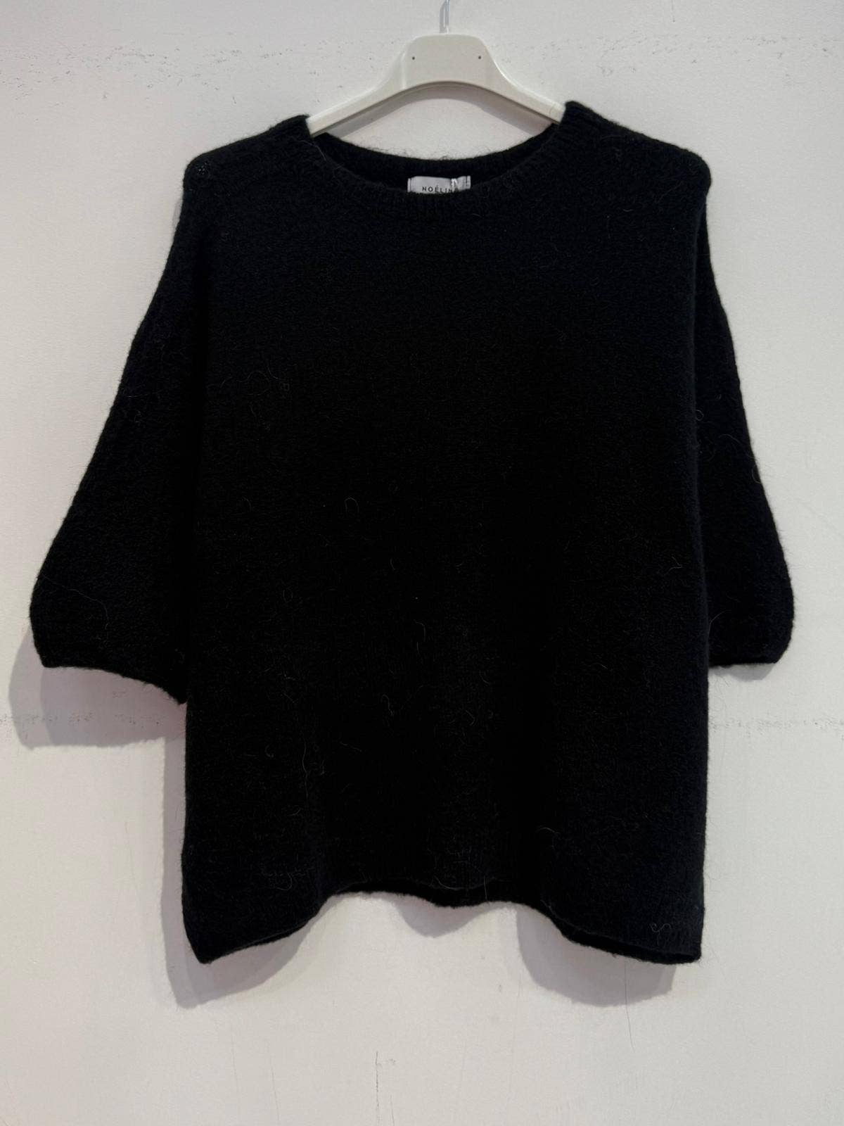 Superfine alpaca sweater 8010: Beige