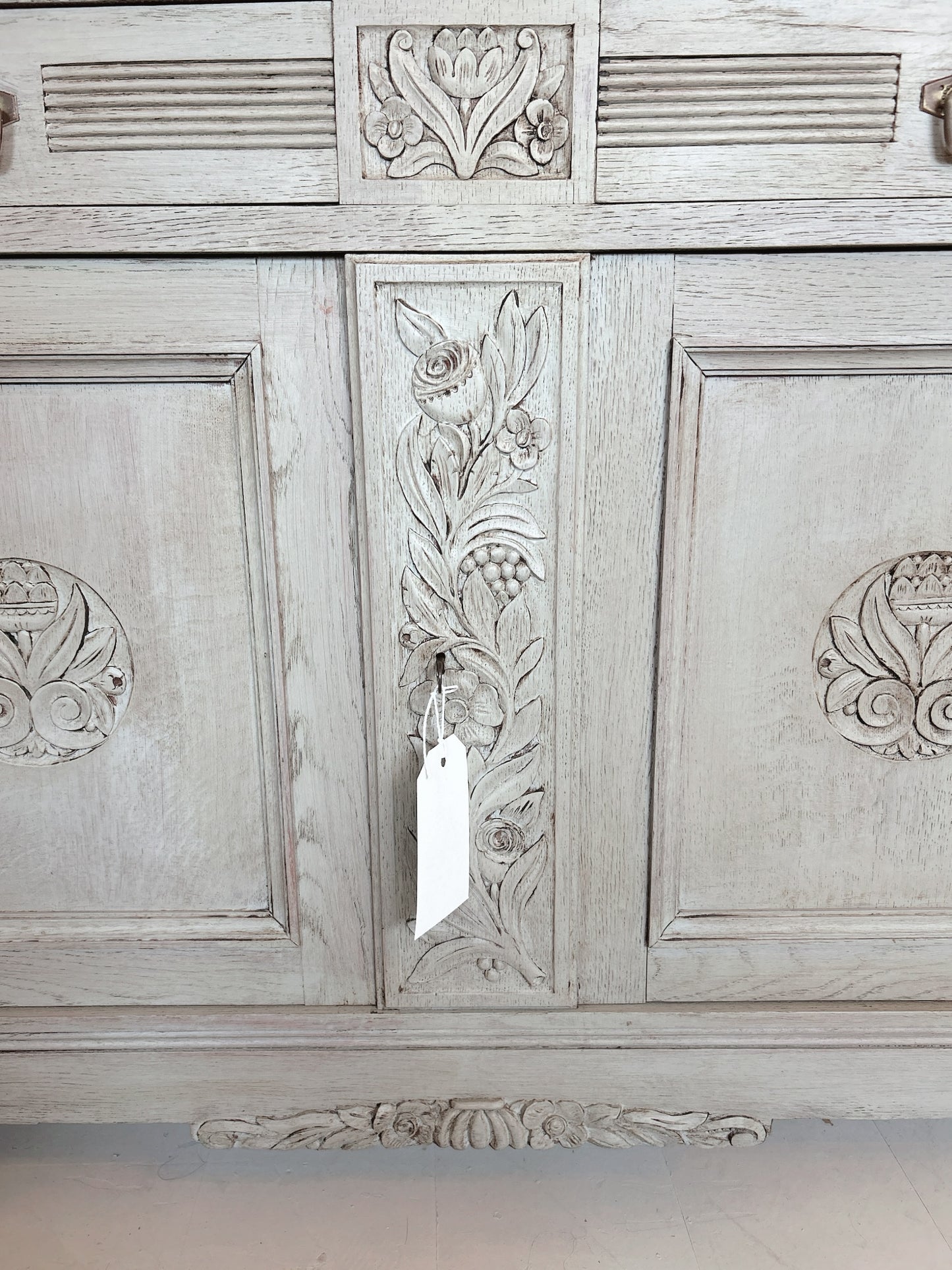 French antique painted commode