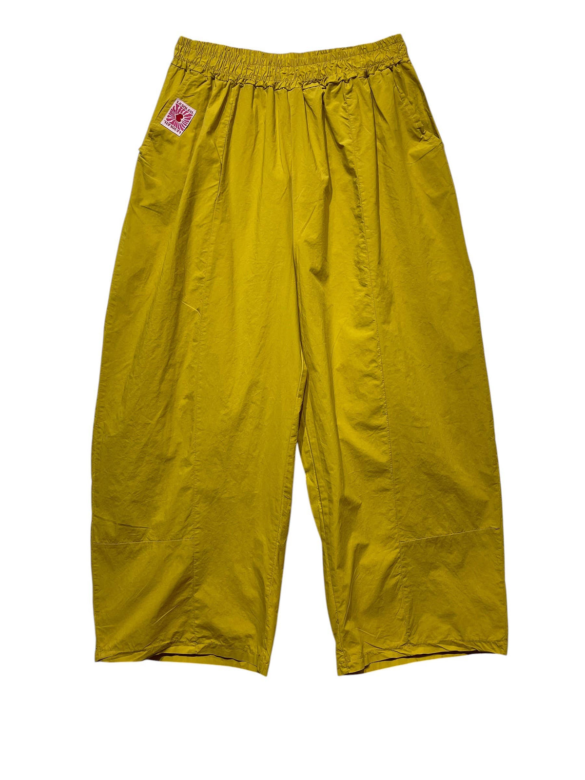 39472 PERCAL COTTON TROUSERS WITH POCKETS: Mole