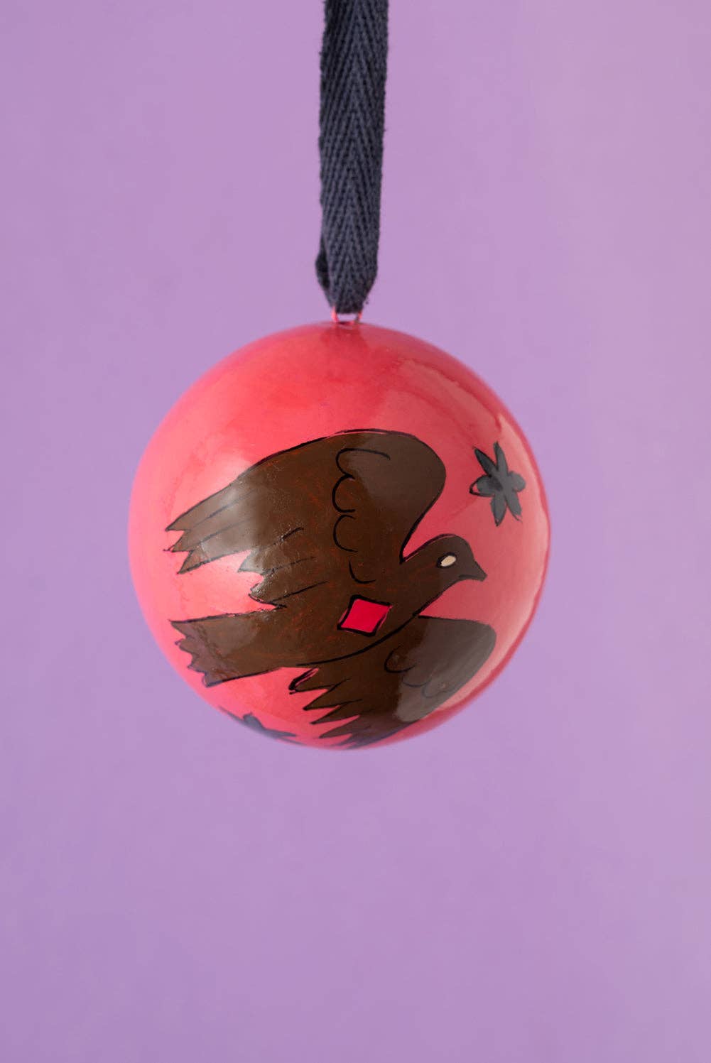 The Raven Pink Bauble