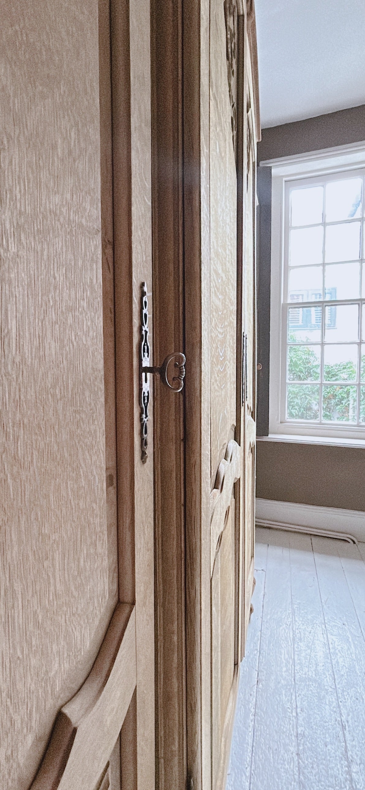 Large French4 door Armoire in Oak