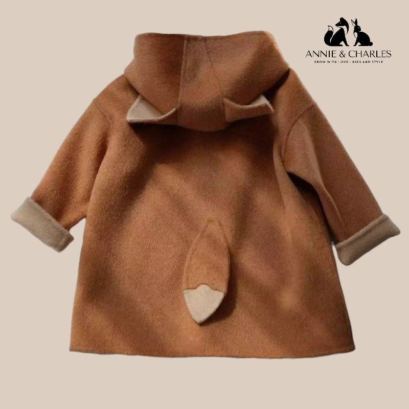 Annie & Charles® Wool Coat FOX: 2-3 Y