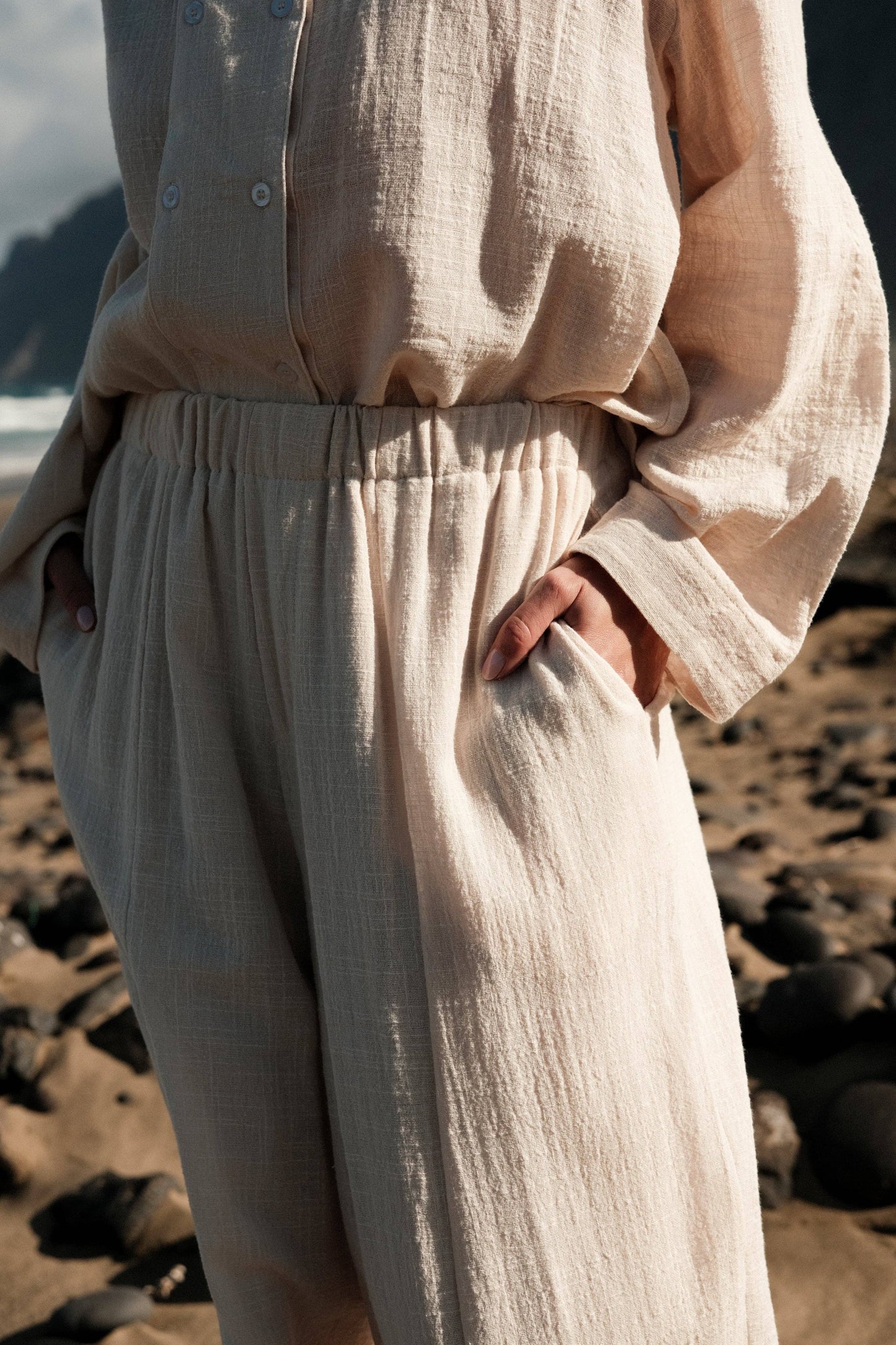 Lyséa Ensemble: Beige clair / S/M