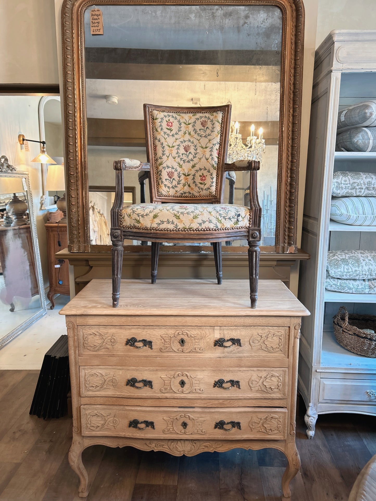 Antique French armchair