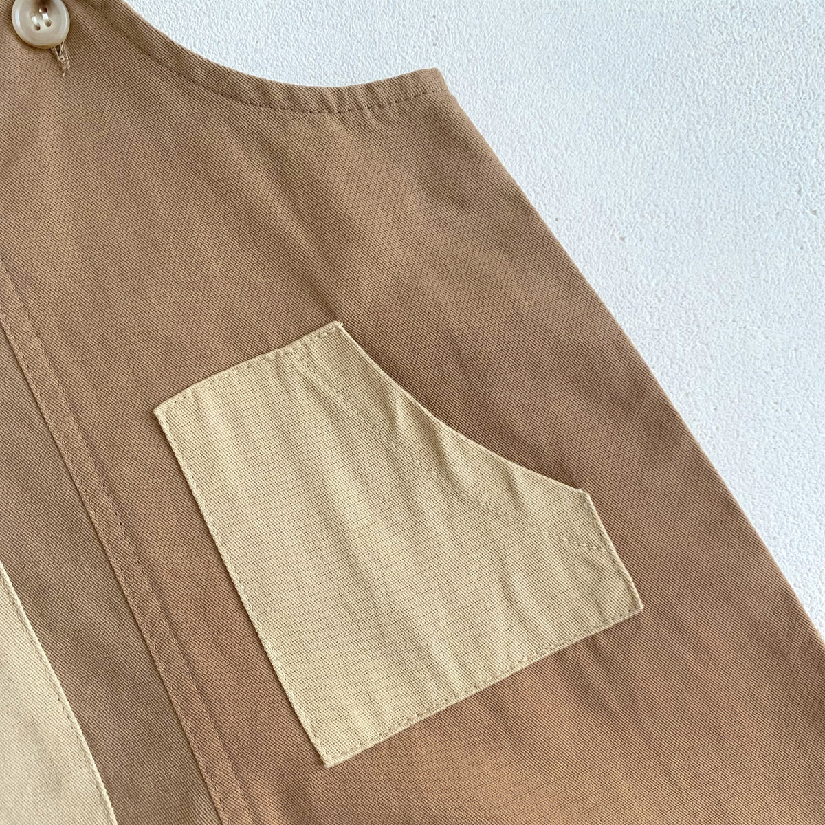Annie & Charles® JO Overalls: Khaki / 6-12 M