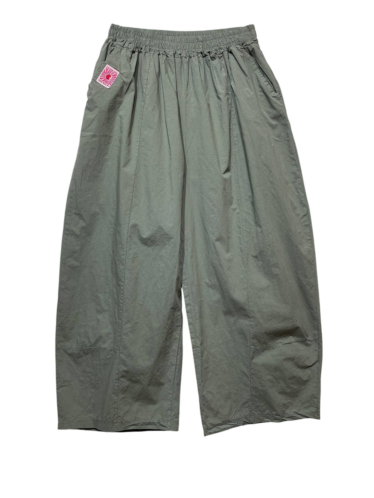 39472 PERCAL COTTON TROUSERS WITH POCKETS: Bordeaux