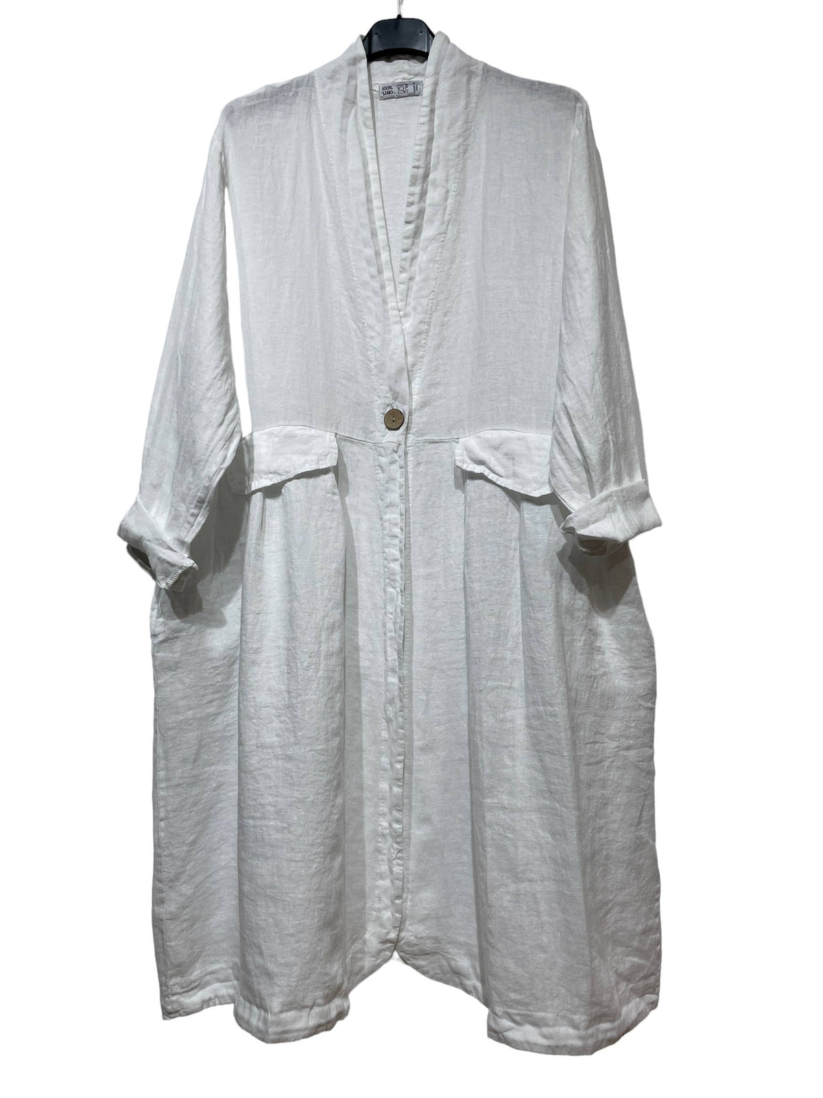1142 SPRING SUMMER CLOTHING LINEN JACKET: CAMEL