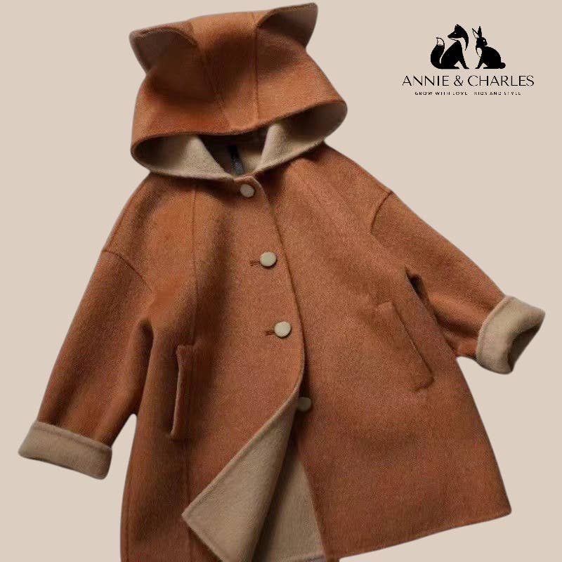 Annie & Charles® Wool Coat FOX: 2-3 Y
