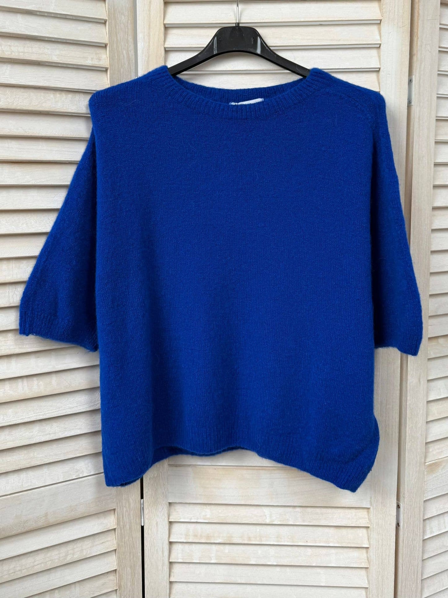 Superfine alpaca sweater 8010: Beige