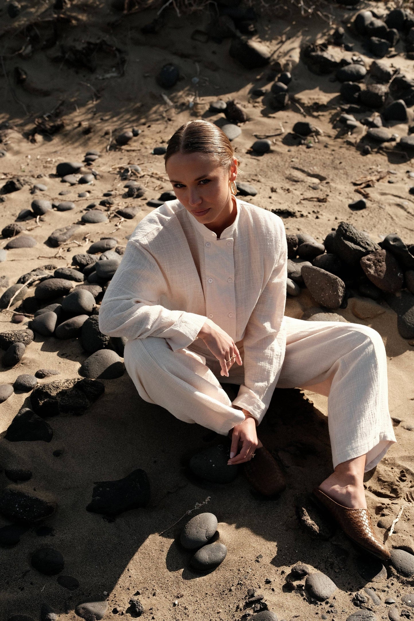 Lyséa Ensemble: Beige clair / S/M