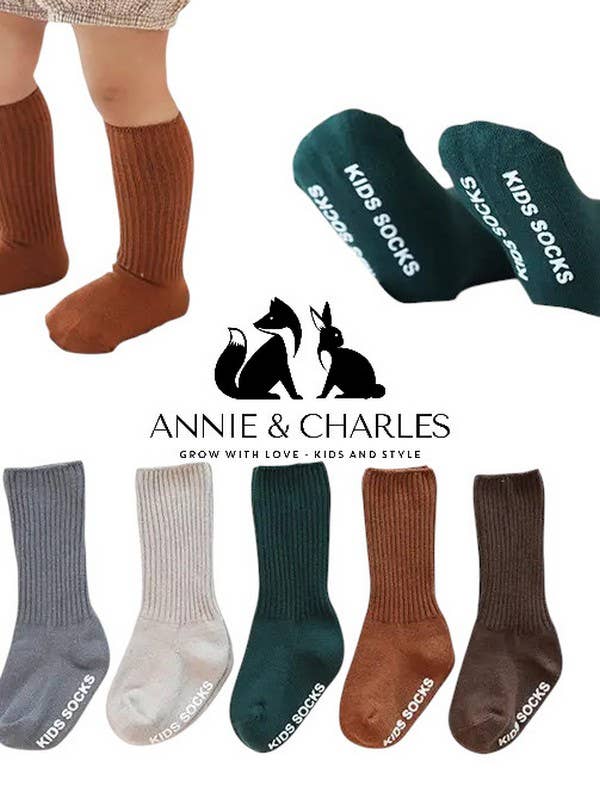Annie & Charles® stockings: Brown