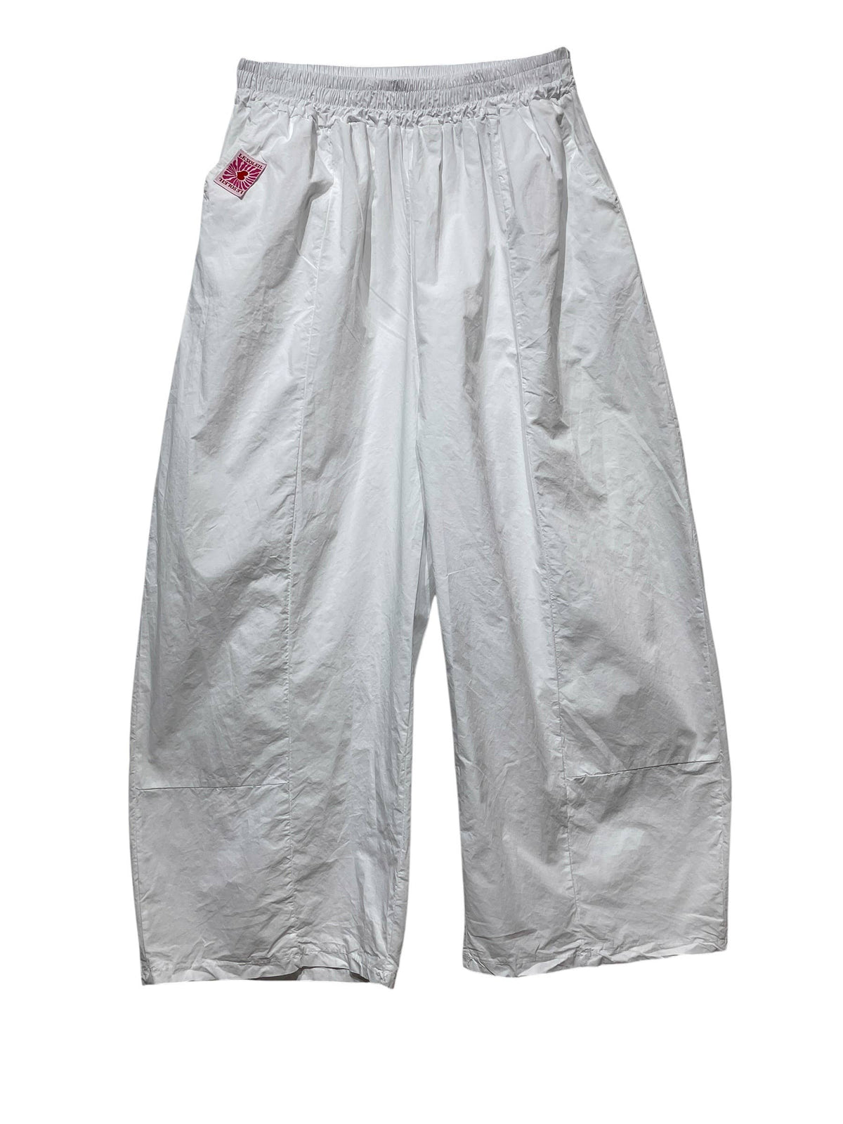 39472 PERCAL COTTON TROUSERS WITH POCKETS: Bordeaux