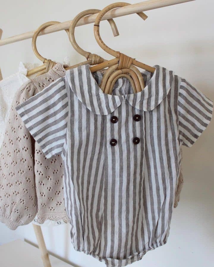 Annie & Charles® Organic Cotton PIM Bloomer: Beige / 3-6 M