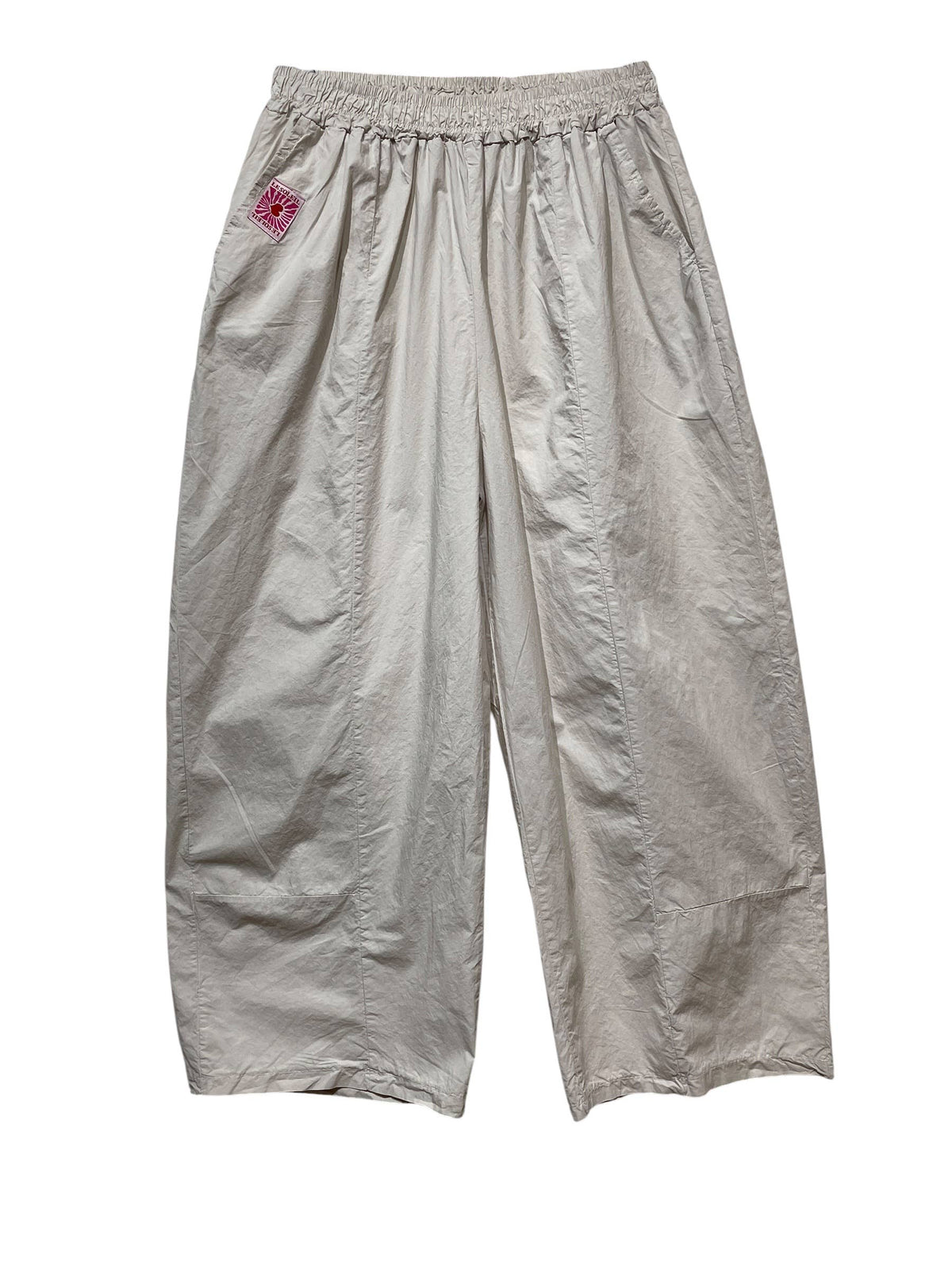 39472 PERCAL COTTON TROUSERS WITH POCKETS: Bordeaux