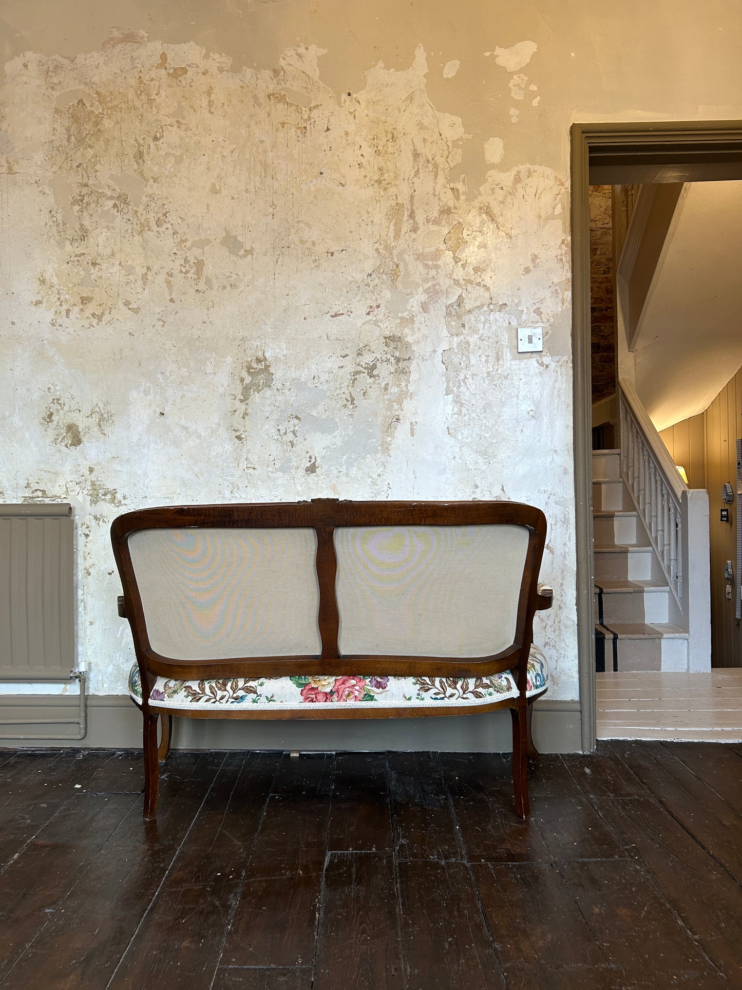 French upholstered sofa