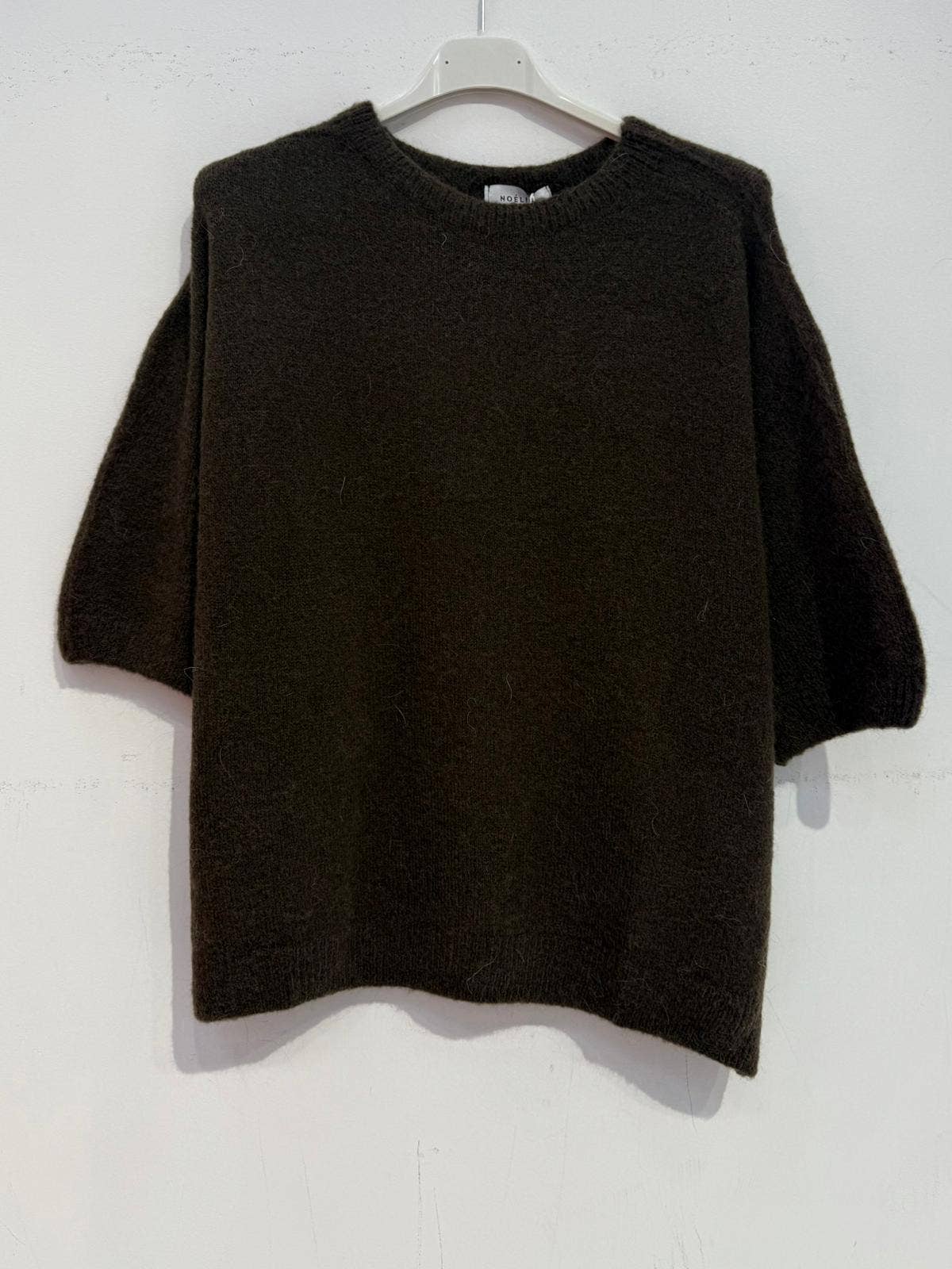 Superfine alpaca sweater 8010: Beige