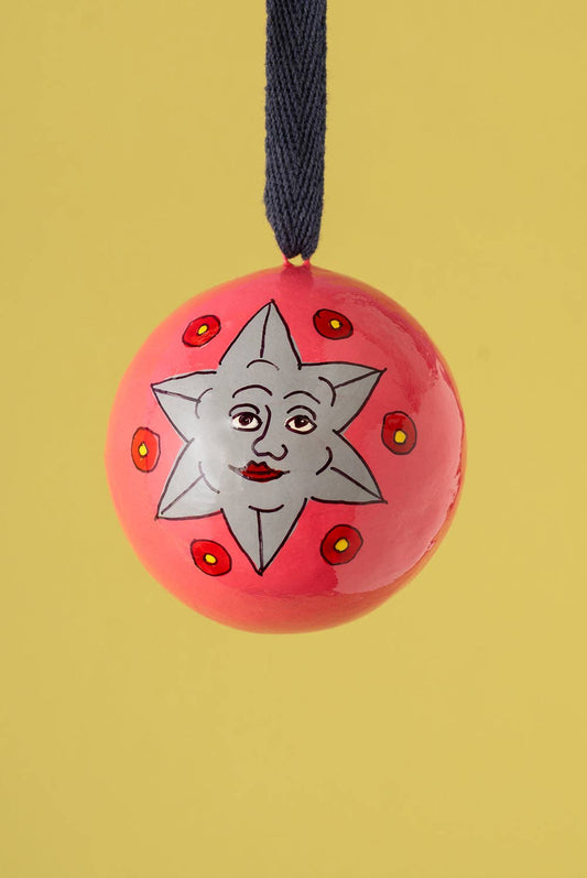 The Star Red Bauble