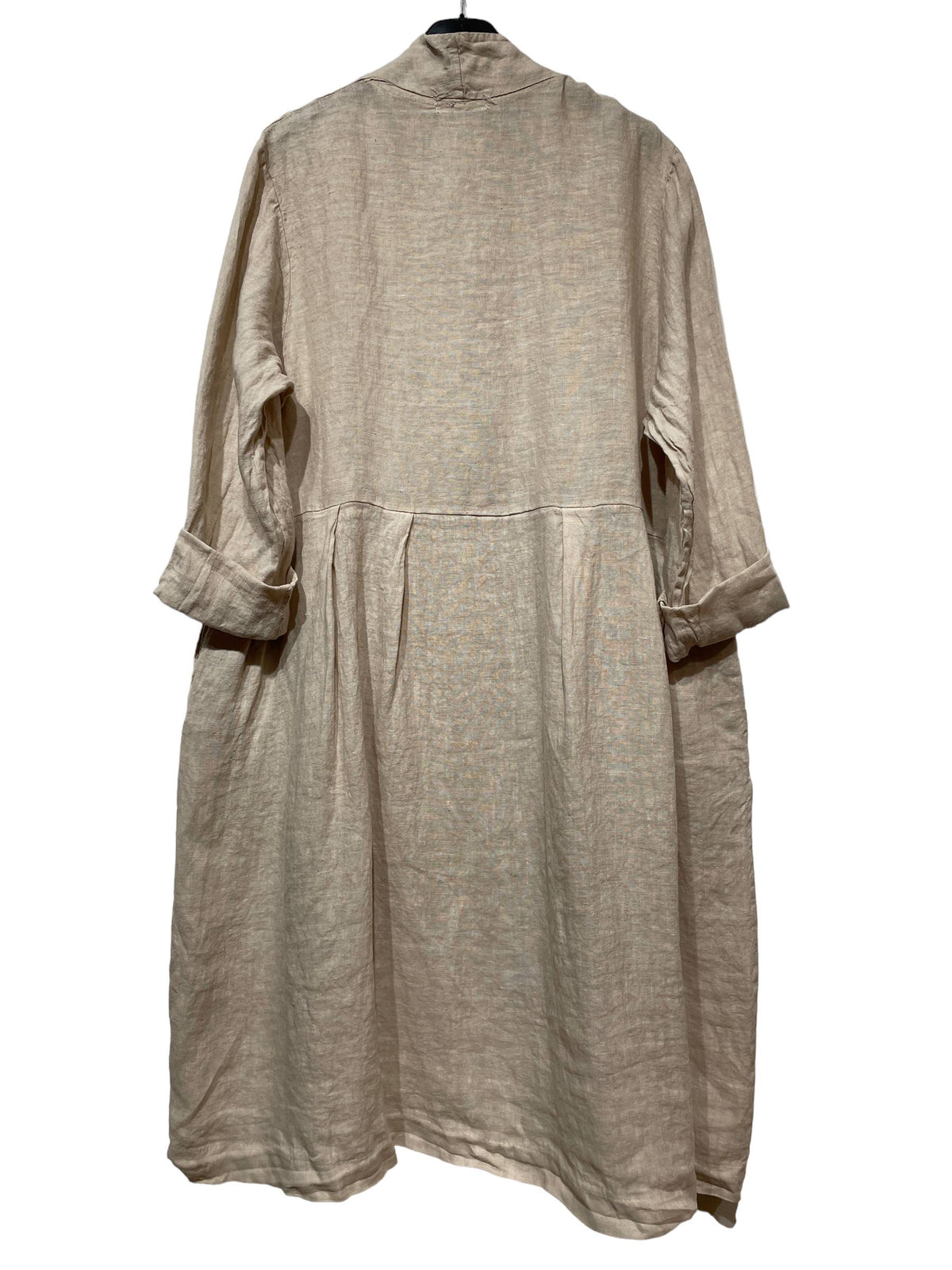 1142 SPRING SUMMER CLOTHING LINEN JACKET: CAMEL