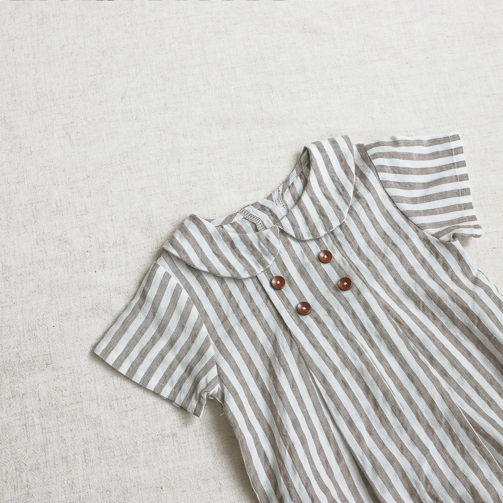 Annie & Charles® Organic Cotton PIM Bloomer: Beige / 3-6 M