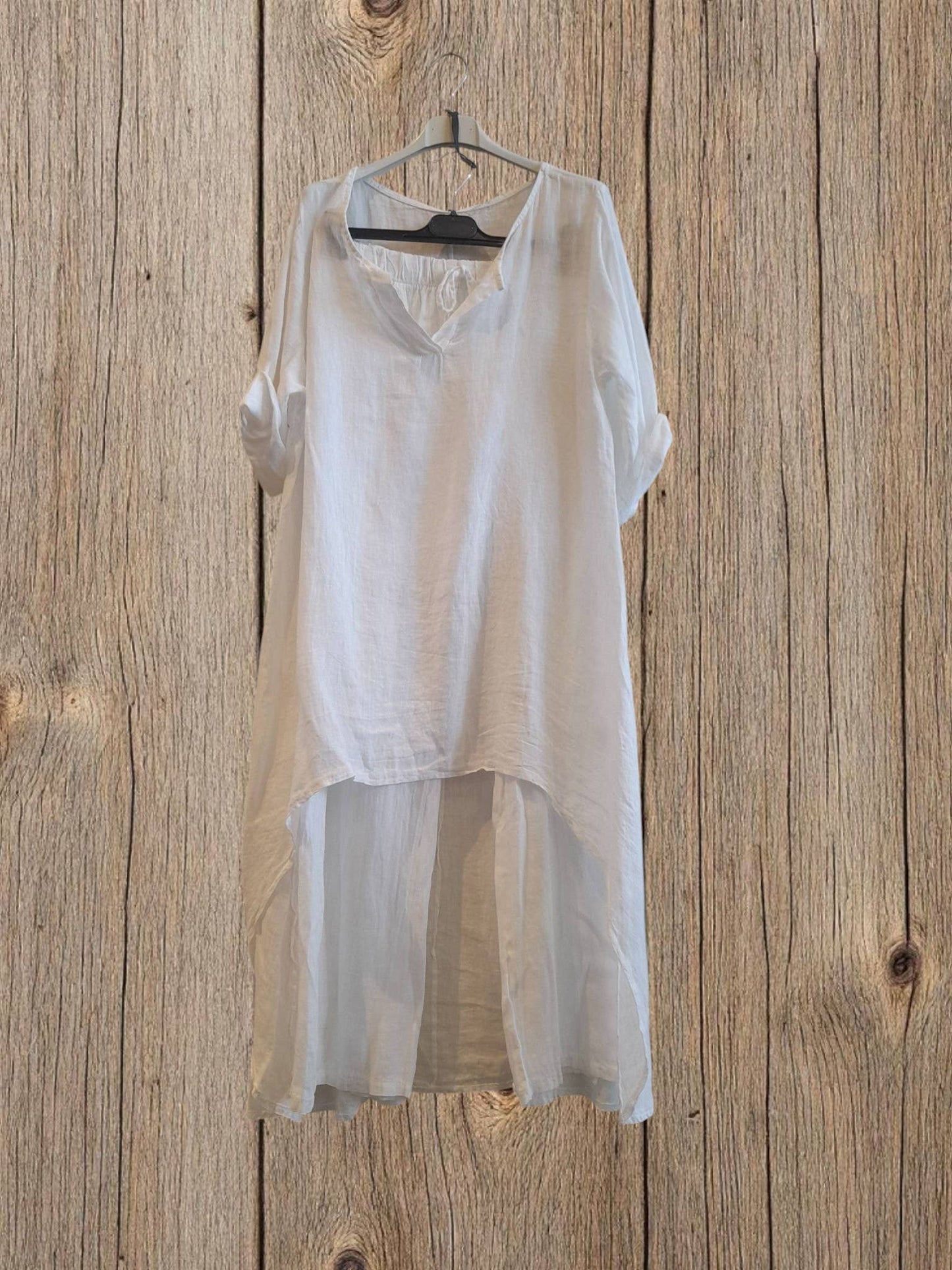 Ref-16766 100% LINEN SETS: PINK