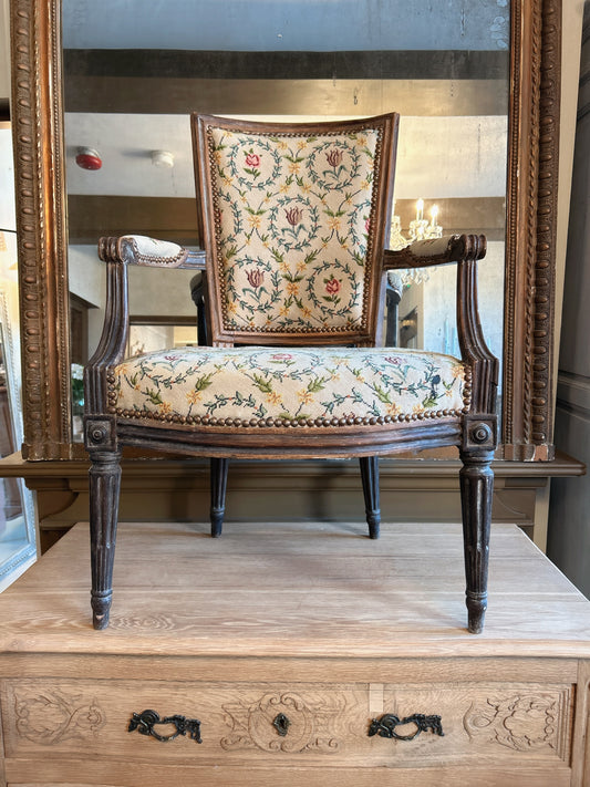 Antique French armchair