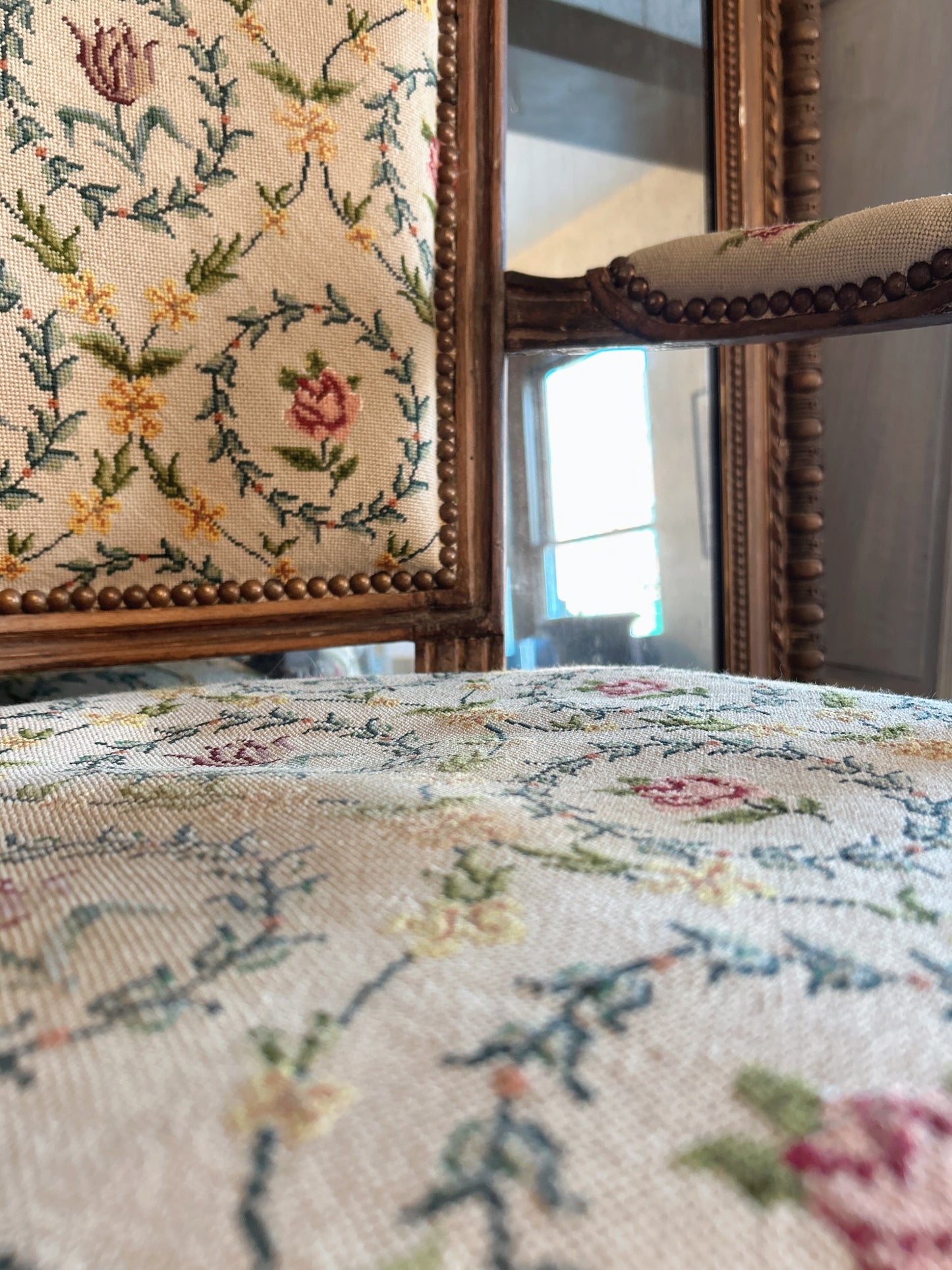 Antique French armchair