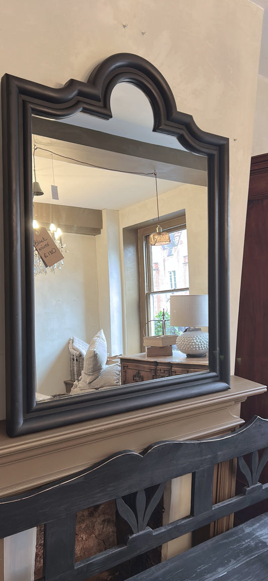 Black painted mirror SALE !
