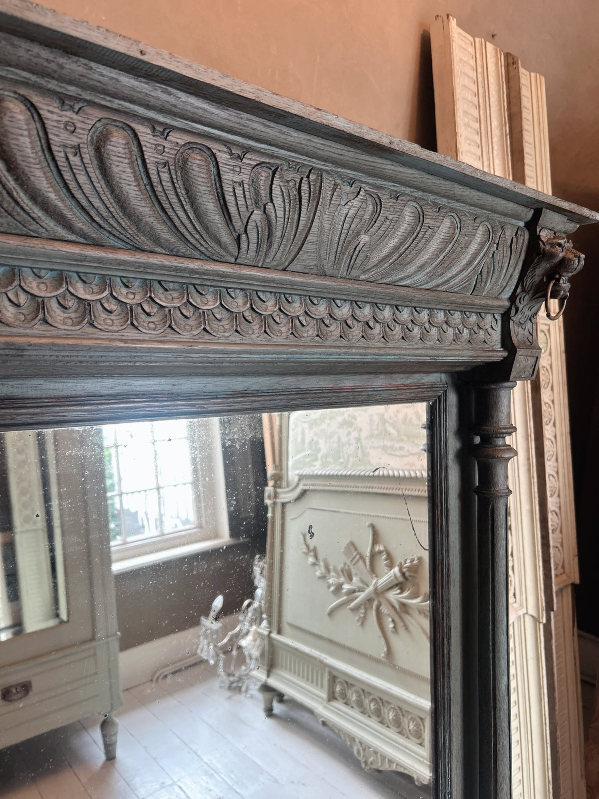 French antique mirror