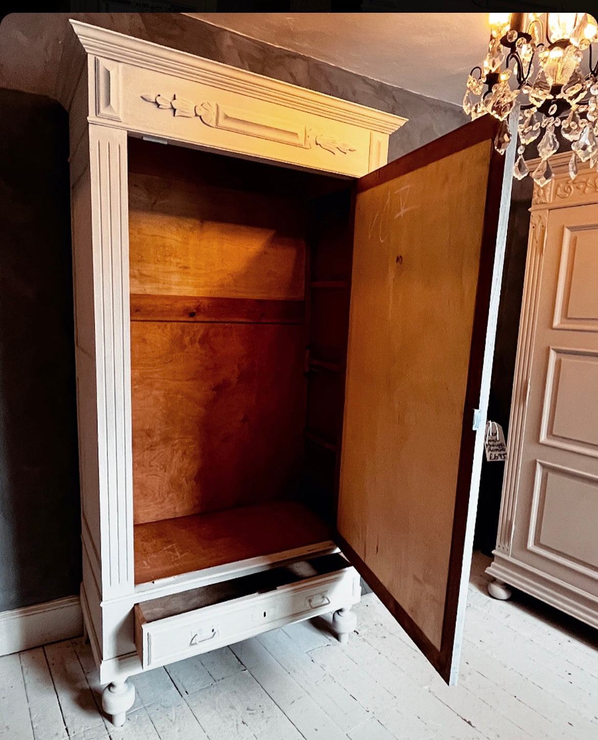 French antique renaissance Armoire - Organic Paper