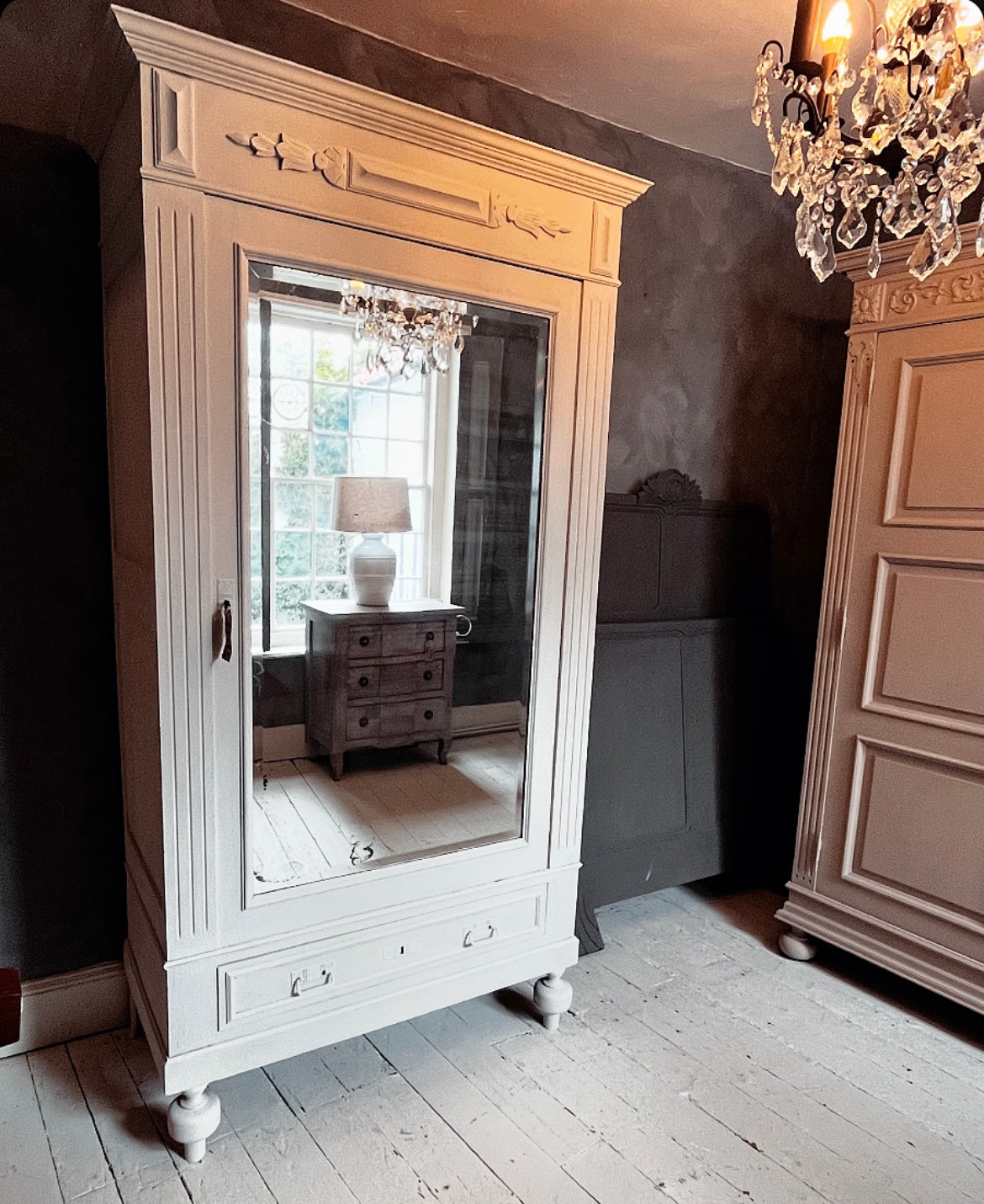 French antique renaissance Armoire - Organic Paper